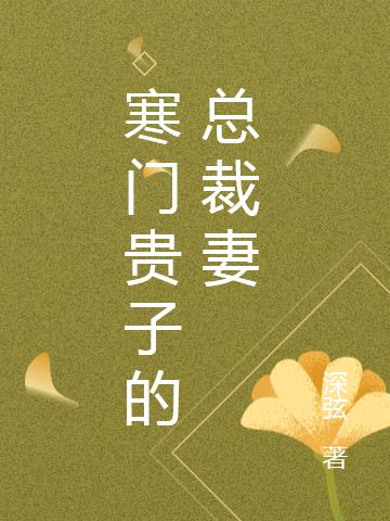 寒门贵子的总裁妻