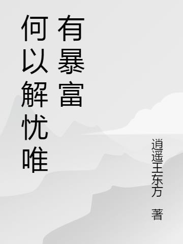 何以解忧唯有暴富