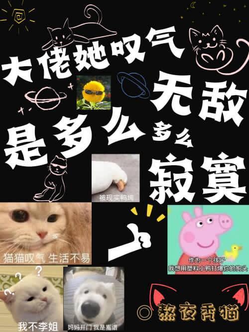 大佬她叹气，无敌是多么多么寂寞